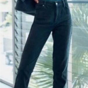 BDG Classic Twig Straight Leg High Rise Women's Corduroy Jeans in Black
